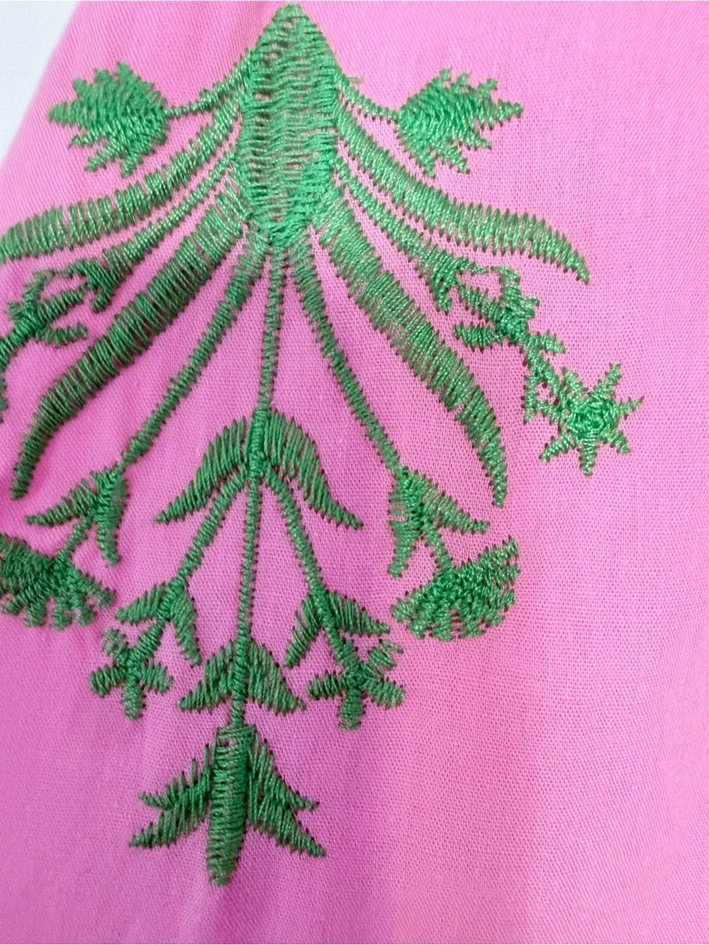 ENTRO Pink Puff-Sleeve Floral Maxi Dress NWT - Picture 5 of 5